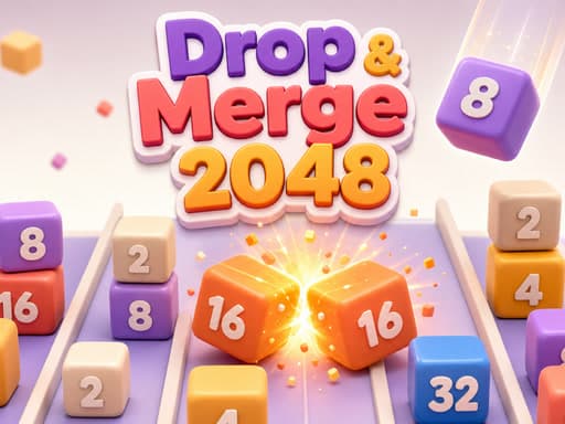 Drop &amp; Merge 2048